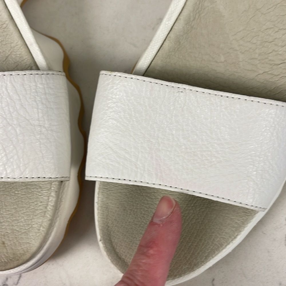 SOREL KINETIC™ WOMEN'S WEDGE SANDAL Size 10 Sea Salt - Picture 13 of 16